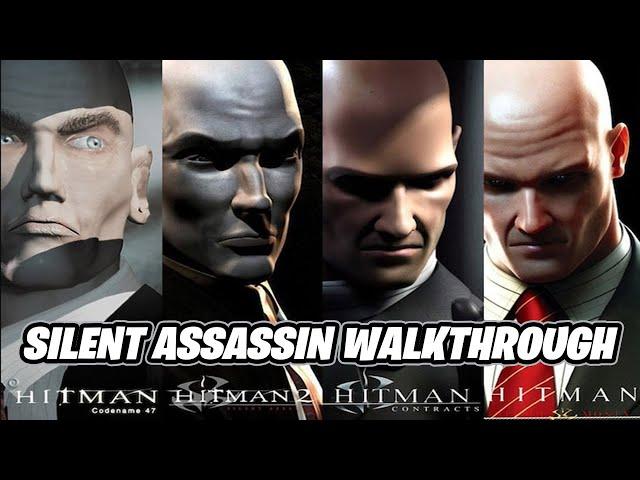 HITMAN MARATHON | HITMAN Codename 47 - Blood Money | Silent Assassin Walkthrough (4 Games)