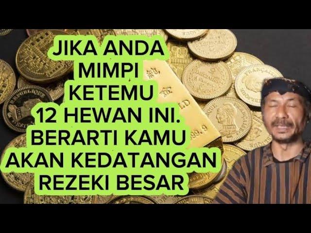 JIKA ANDA MIMPI KETEMU12 HEWAN INI. BERARTI KAMU AKAN KEDATANGANREZEKI BESAR(@Mbah Yadi Channel)