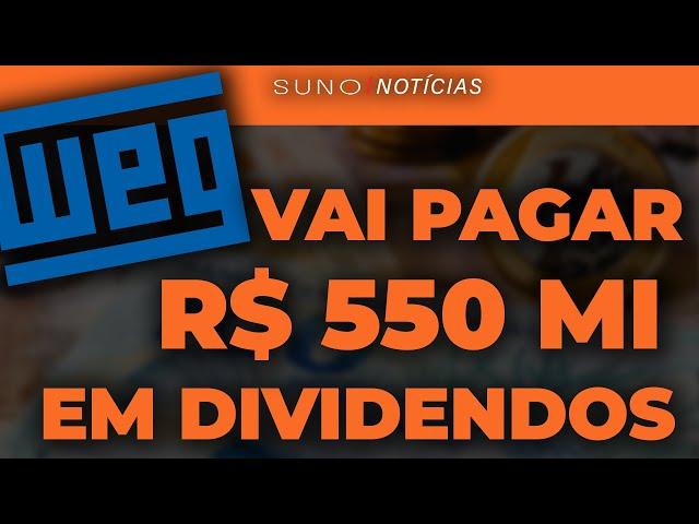 WEG (WEGE3) vê lucro cair, mas anuncia R$ 500 milhões em dividendos