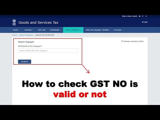 How to check GST NO is valid or not | find company details by GST & PAN number | Check Real or Fake