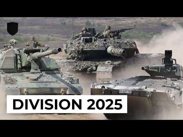 Division 2025 - Ausrüstungsstand und Beschaffungsplanung