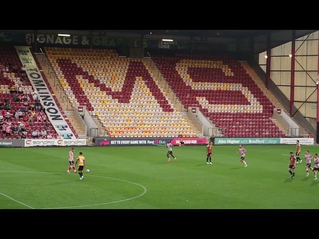 Romaine Mundle's goal vs Bradford City | Fan Perspective | 30\07\24