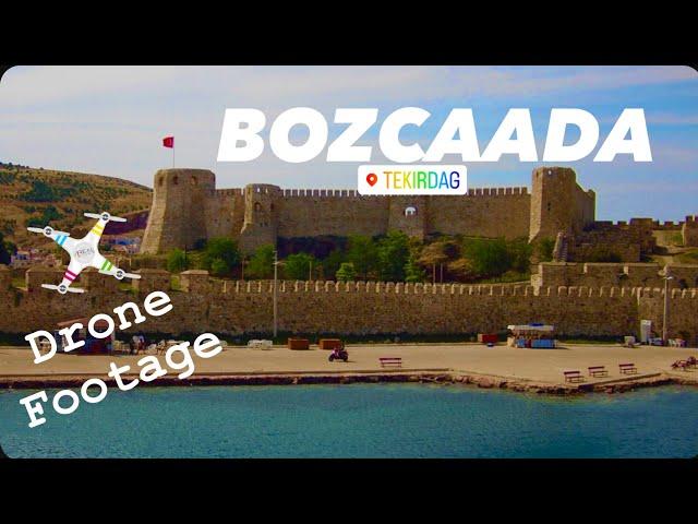 BOZCAADA TEKIRDAG DRONE FOOTAGE in Turkey #bozcaada #turkey