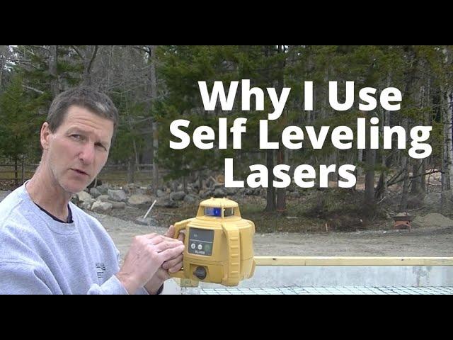 How To Use A Self-Leveling Laser To Set Your Grades. (For Beginners and Diy'rs)