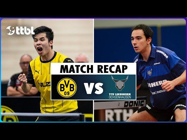 DORTMUND vs. OCHSENHAUSEN (Tischtennis Bundesliga Recap) | 2024 Matchday 4