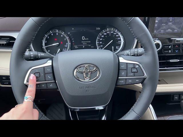 Toyota Multi-Information Display: How to Navigate back to your Home Screen