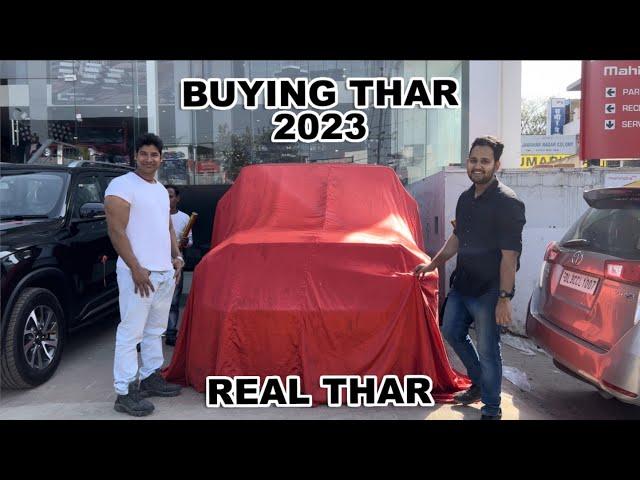 2023 Mahindra Thar Delivery | My Dream Car | With @abdullahpathan5  | Emotional️️