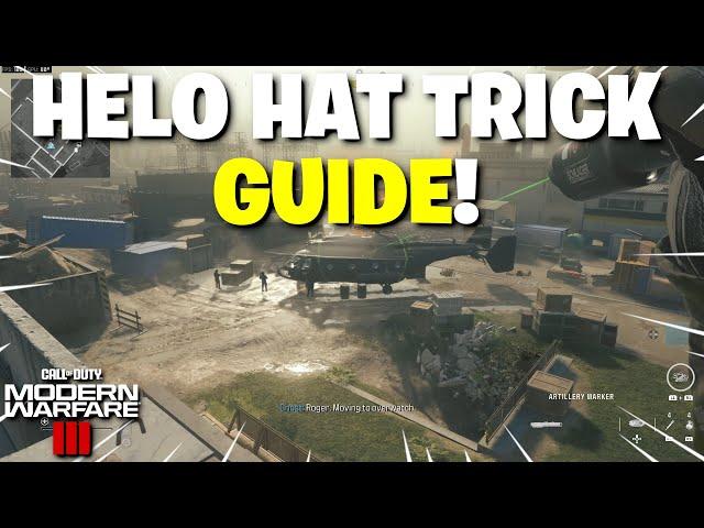 Modern Warfare 3 - Helo Hat Trick Achievement / Trophy Guide - Destroying Helicopters FULL GUIDE!