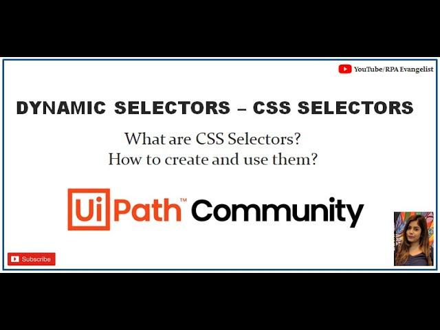 Dynamic Selectors in UiPath - CSS Selectors | How to create and use it? | UiPath | Anmol