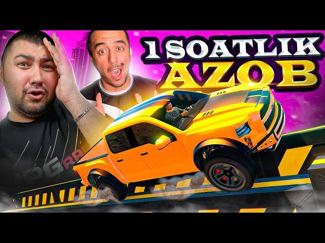 GTA 5  / 1 SOATLIK AZOB # 100 / UZBEKCHA LETSPLAY