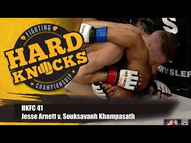 Jesse Arnett vs Souksavanh Khampasath | MMA | Hard Knock Fighting | HKFC 41