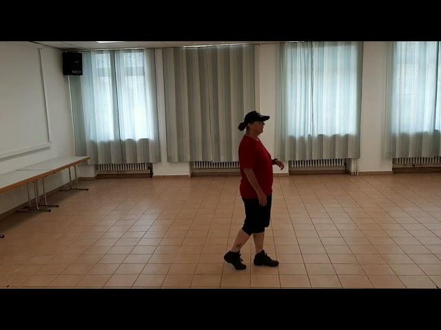 Cowboy Charleston Lernvideo Teach & Dance Line Dance Biene Teil 1