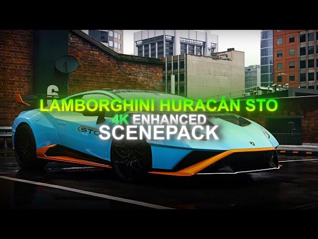 LAMBORGHINI HURACÁN STO SCENEPACK | 4K | CAR CLIPS | ScenesByZero