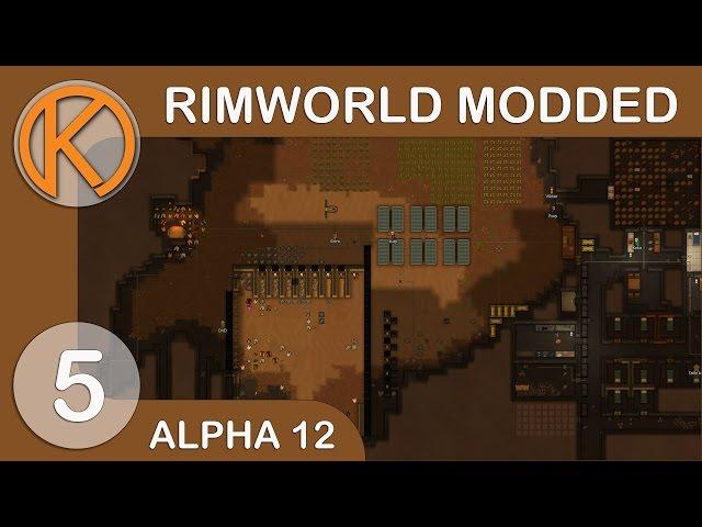 RimWorld Zombie Apocalypse - First Zombies [5] - Let's Play RimWorld Alpha 12 Modded