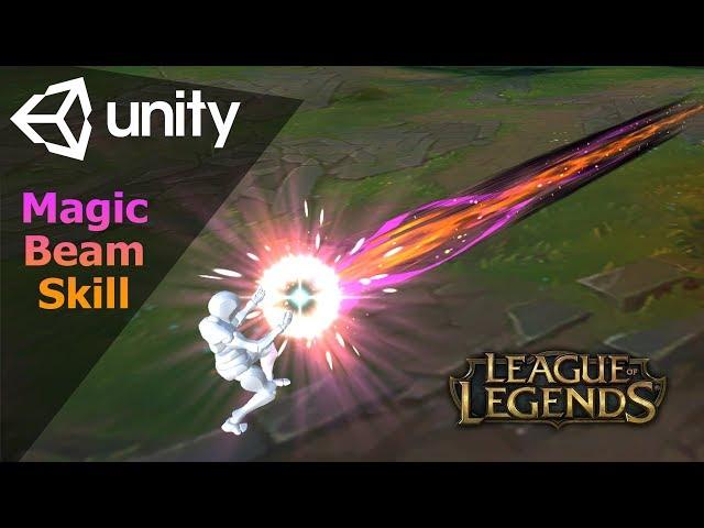 [Part 1] Game effect tutorial - Magic Beam skill | Unity3d