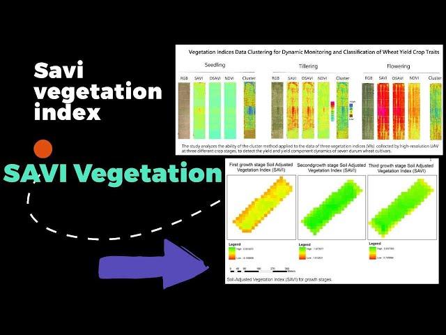 Soil-Adjusted Vegetation Index (SAVI) Calculate in ArcGIS