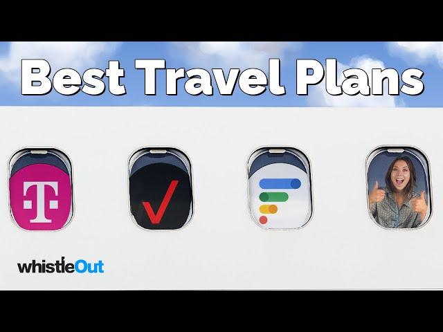 2024 BEST Travel Cell Phone Plans | Verizon + T-Mobile + GoggleFi + @visible