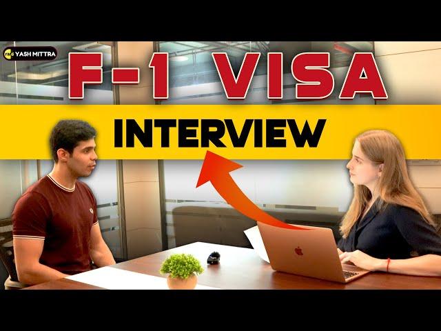 F-1 Visa Interview | Training with US Visa Officer (Red Flags)