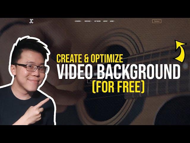 Create and Optimize a Self-Hosted Video Background for Free