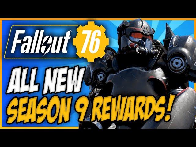 Fallout 76 Season 9 Rewards!