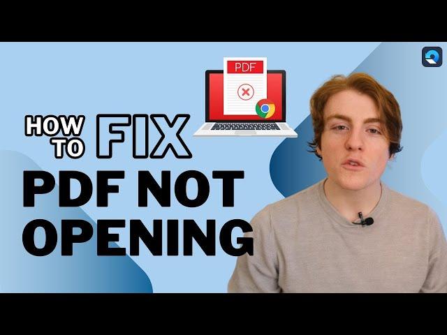 How to Fix PDF Not Opening Error on Windows 10/11