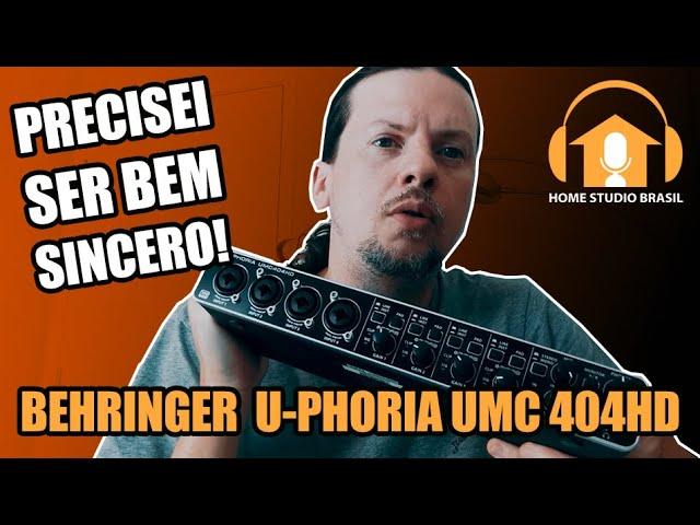 BEHRINGER U-PHORIA UMC 404 HD - Será que vale a pena? (Review 2022)