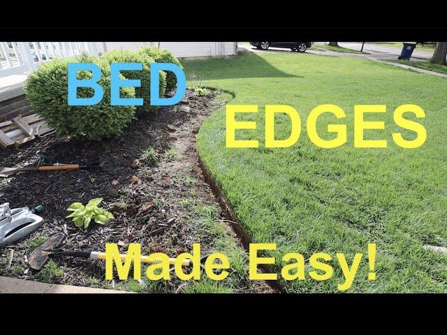 CLEAN EDGES using ONE simple tool / Edge Beds like a PRO