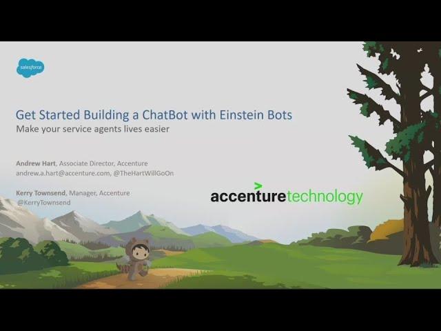 Build a ChatBot with Einstein Bots