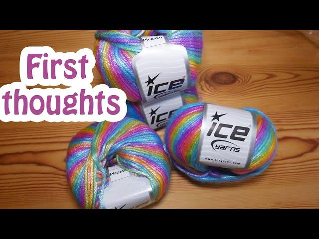 I ordered ICE YARN for the first time...