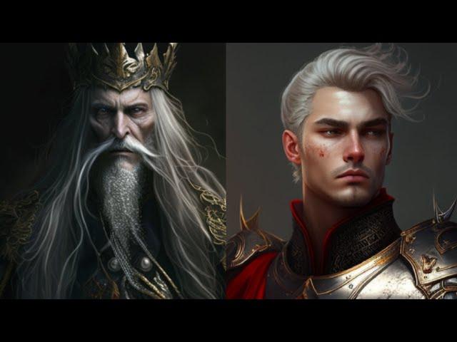 Every Targaryen King - AI Generated Game of Thrones Characters