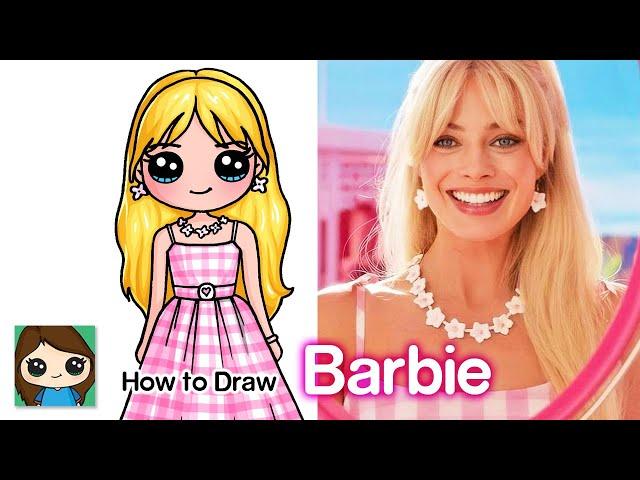 How to Draw Barbie | Margot Robbie