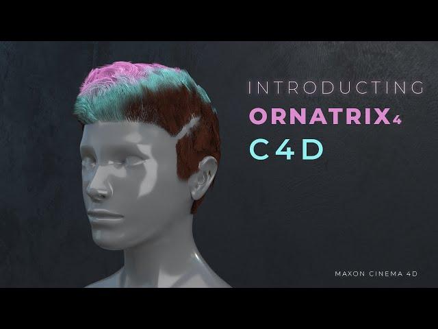 Cinema 4D: Introduction to Ornatrix Plugin for C4D