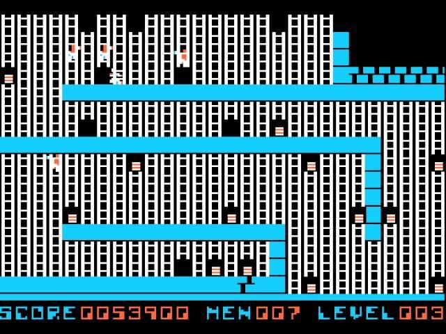 Apple II Game: Championship Lode Runner (1984 Brøderbund Software) [Longplay]