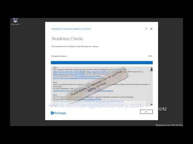 Install Microsoft Exchange Server 2016 Step By Step Guide