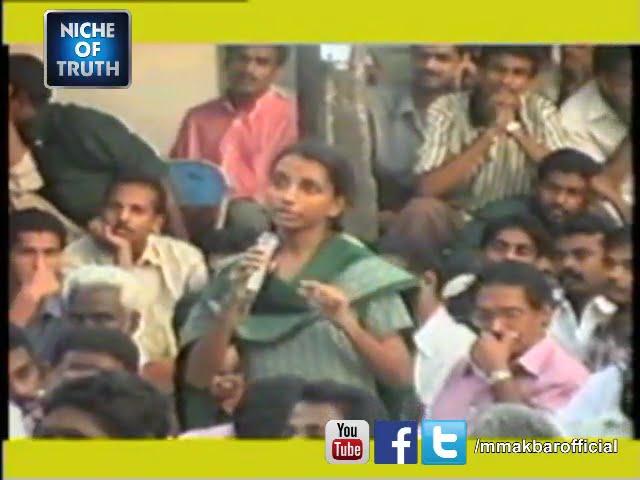 Thasni Banu Challenges MM Akbar About Women Rights  | Malayalam Islamic Speech Niche of Truth