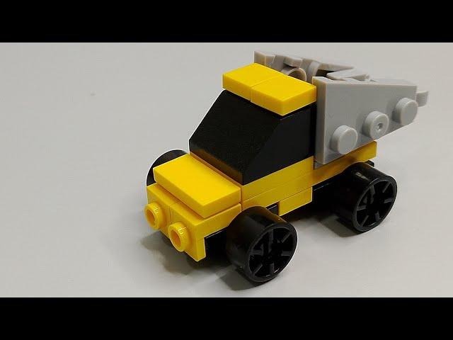 HOW TO MAKE LEGO DUMP TRUK || cara merakit Lego truk pasir