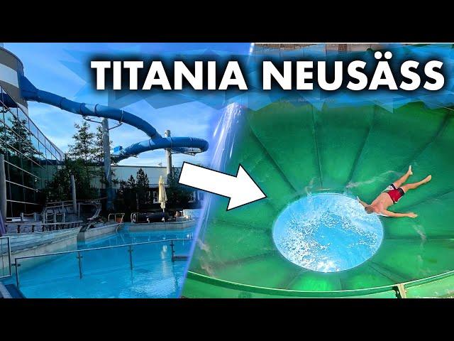 All Water Slides at Titania Neusäß 