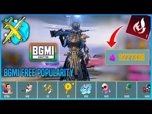 BGMI POPULARITY TRICK | GET FREE 100000 POPULARITY POINT ON BGMI | Kumari Gamer