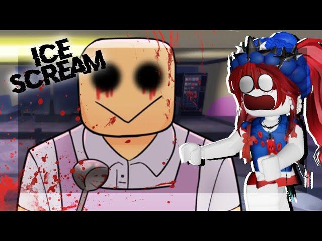 I played a SCARY ICE SCREAM HORROR ROBLOX GAME