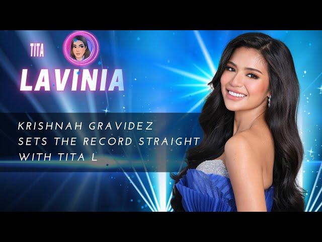 KRISHNAH GRAVIDEZ SETS THE RECORD STRAIGHT WITH TITA L