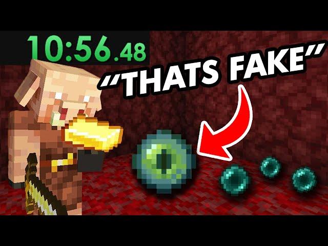 Can Pro Speedrunners Spot A Cheated Minecraft Speedrun?