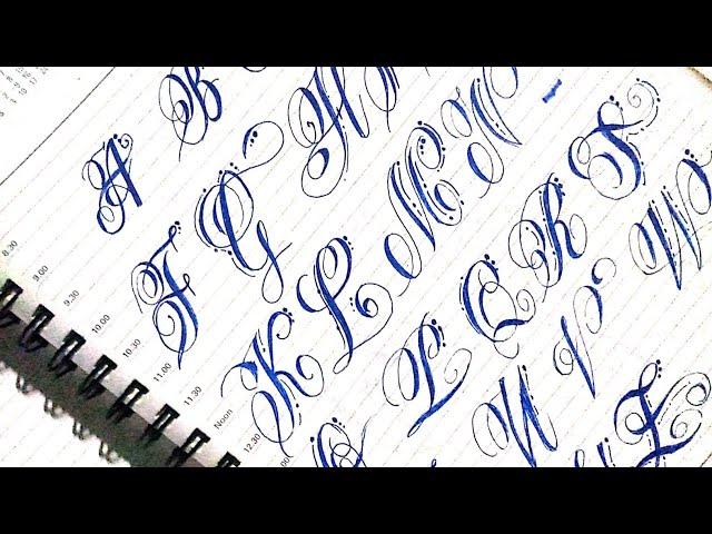 ALFABETO ARTÍSTICO/CALIGRAFIA ESPECIAL | Best Stylist Calligraphy from A a Z