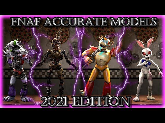 Most Accurate FNaF SFM Models 2021 Edition