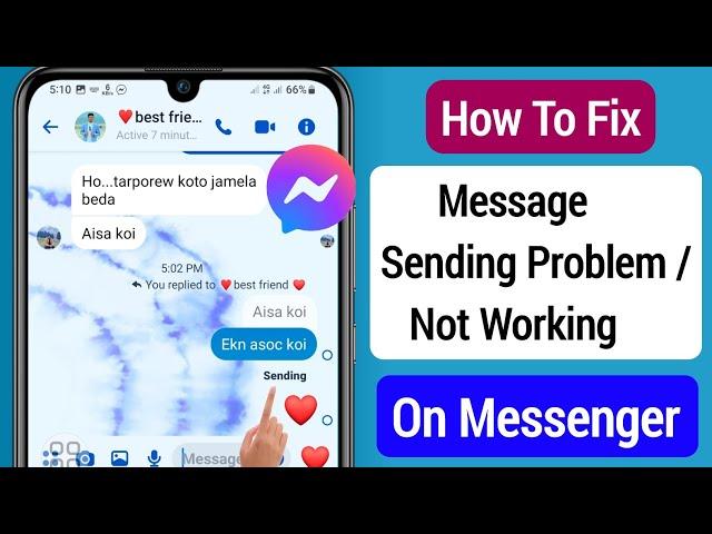 How To Fix Message Sending Problem On Messenger || Fix Messenger Not Working Problem