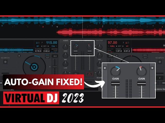 Mastering Virtual DJ | How to Fix Auto-Gain in Virtual DJ | Latest (2023)