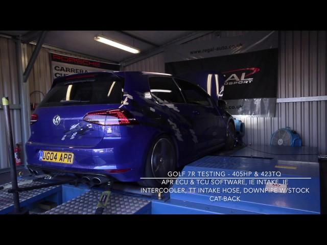 Golf 7R Integrated Engineering Carbon Air Intake Testing - Regal Autosport