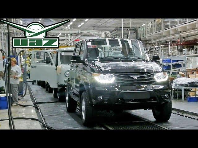 UAZ Patriot Production in Russia