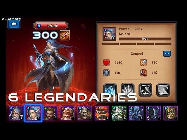 Dungeon Rush - Summon Event 300 Heroic scrolls and no War Lord