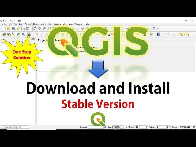 How to download and install QGIS Stable Version 2021