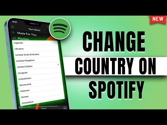 How to Change country on Spotify 2024 | Change Region on Spotify without premium